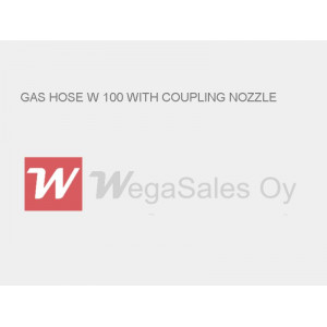 GAS HOSE W 100 WITH COUPLING NOZZLE